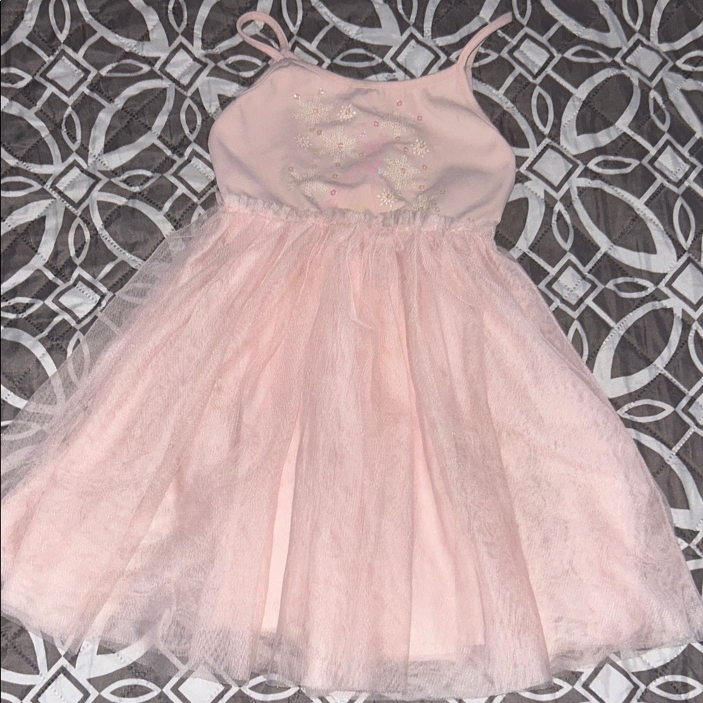 Disney frozen elsa Pink Tulle Dress